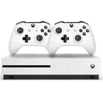 Xbox One S Branco + 2 Controles