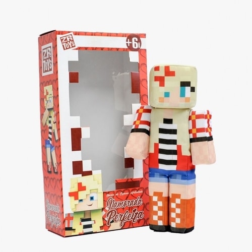 Lydia - Boneco Minecraft