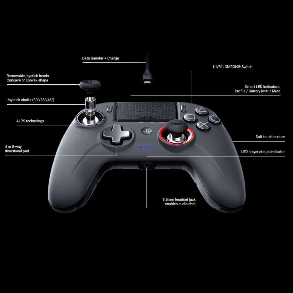 Controle Nacon Revolution Unlimited Pro V3 - PS4 - Imagem 11
