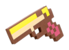 Pistola Minecraft Ouro