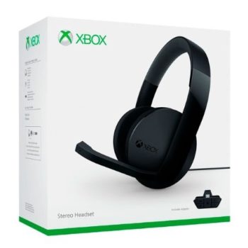 Headset Stereo C/ Adaptador Preto Microsoft - Xbox One